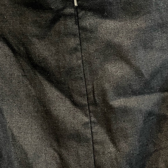 Vintage 1990’s Folkloric Andrea Jovine Floral Embroidered Black Mini Skirt Sz 12 - Picture 7 of 11